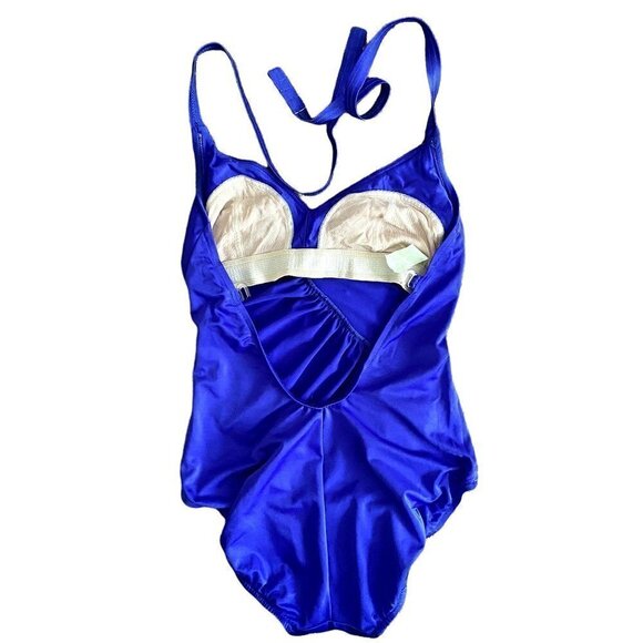 Vintage ILGWU Retro Vibes One Piece Swim Suit | Violet | Size 14 - Picture 9 of 10